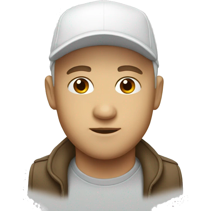 white cap emoji