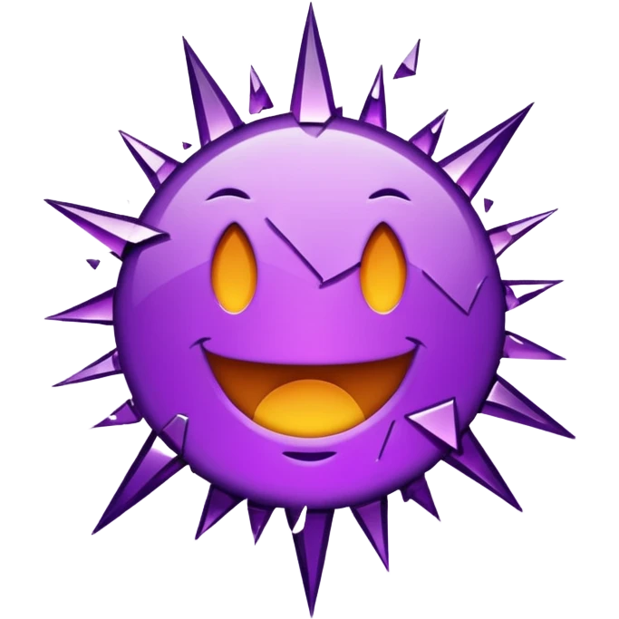 purple break emoji
