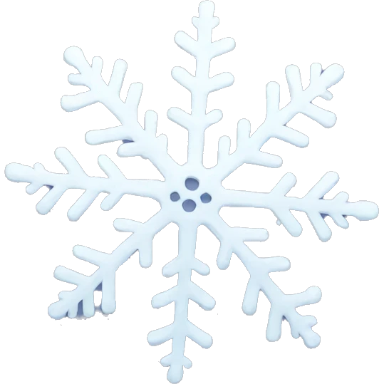 Snowflake emoji
