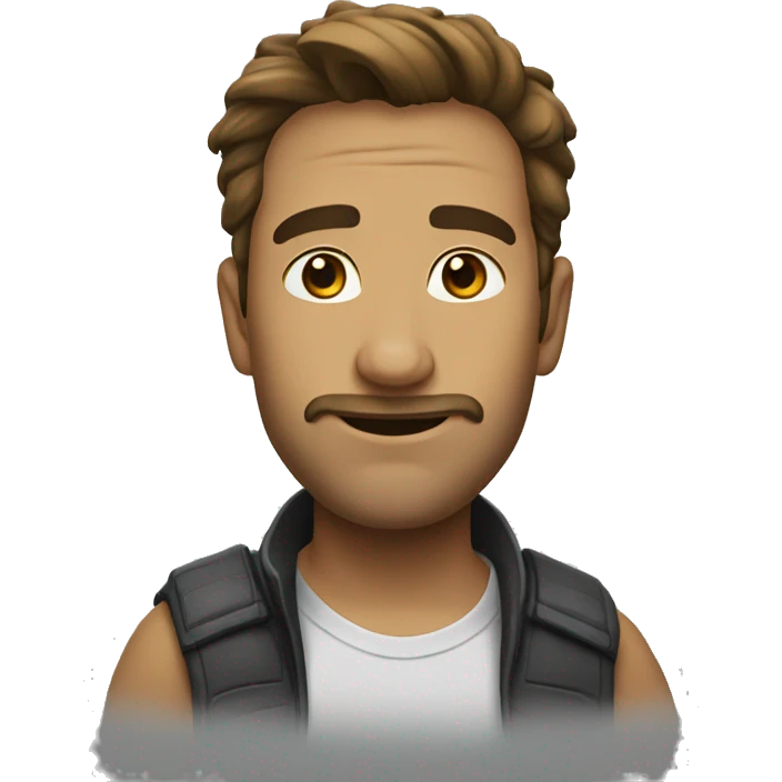 Айс латте с сиропом  emoji