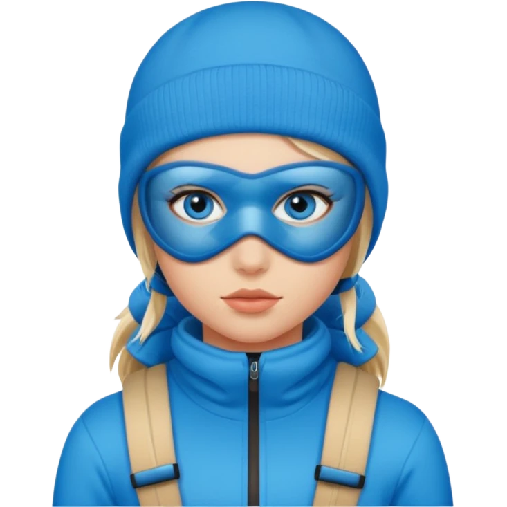girl in ski mask  emoji