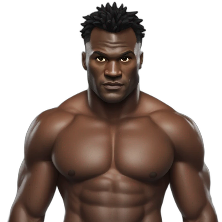 Francis Ngannou emoji