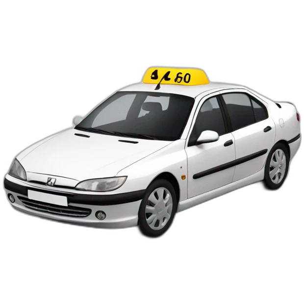 peugeot 406 taxi film emoji