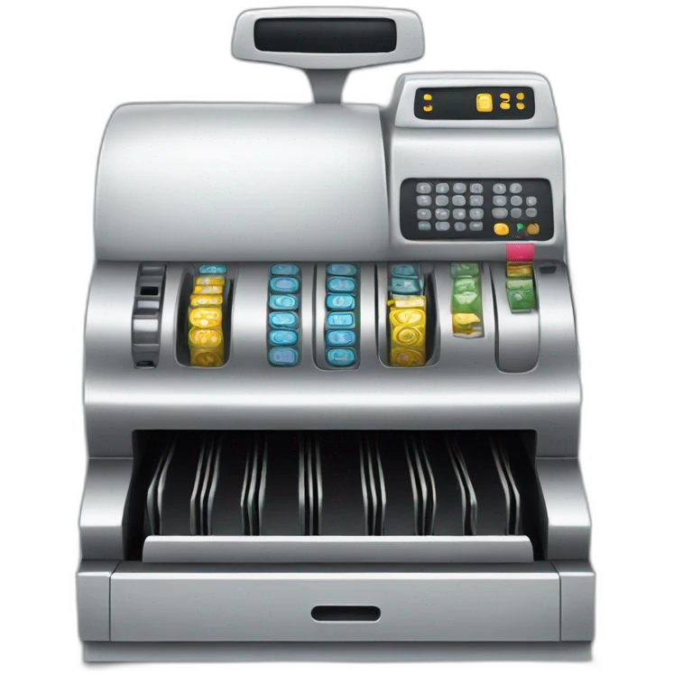 cash register emoji