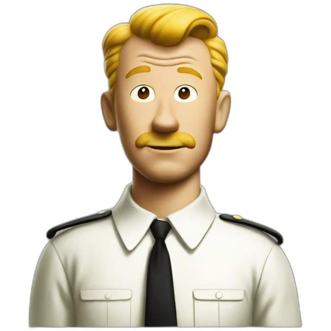 Tintin comics emoji