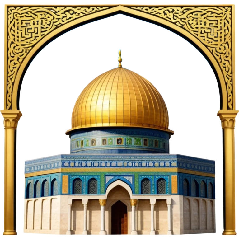 Dome of the rock, Palestine emoji