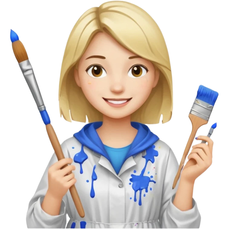 girl painter emoji