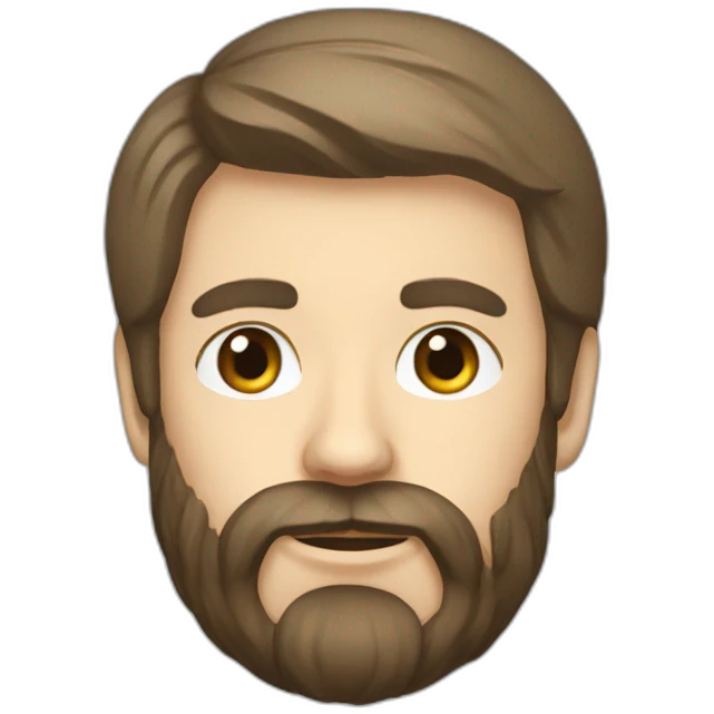 shirobokov dmitry with beard emoji