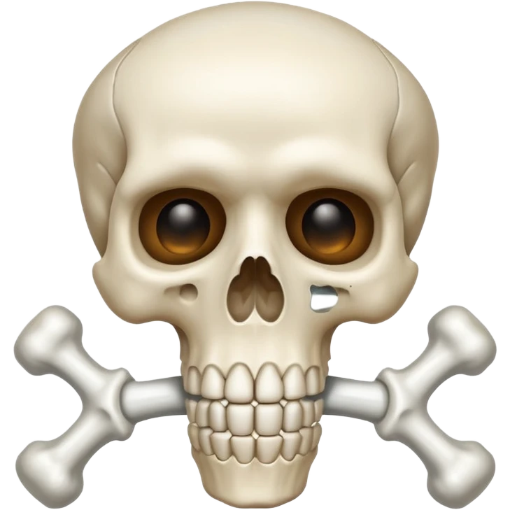 can you generate simple emoji about healthy bone emoji