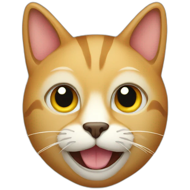 Cat beer emoji
