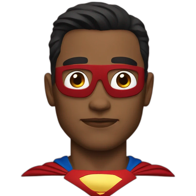 Super man emoji