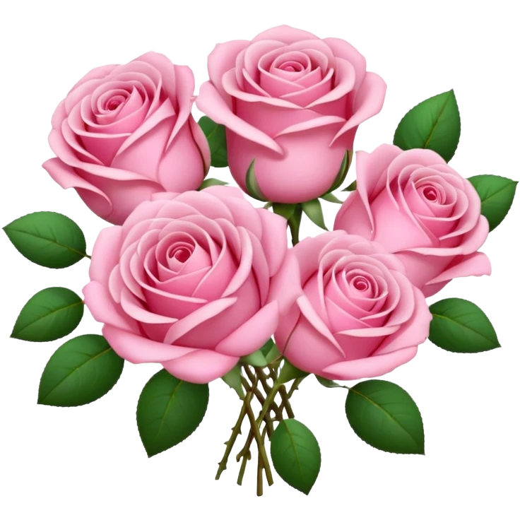 pink valentine bouquet emoji
