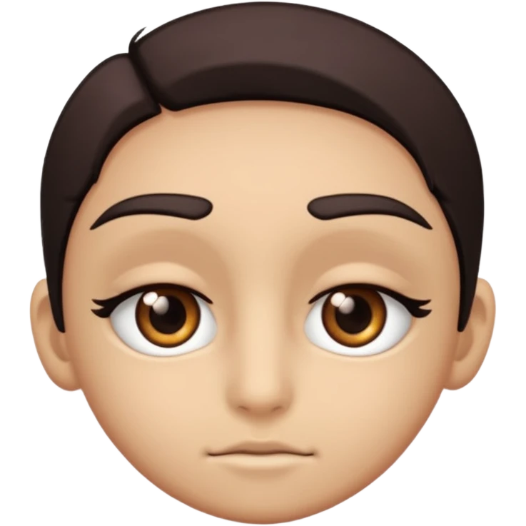 🙂 with a scar or lash in its face emoji