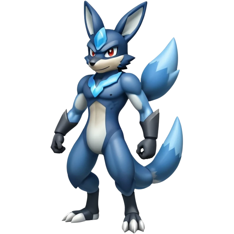 Lucario (Full body) emoji