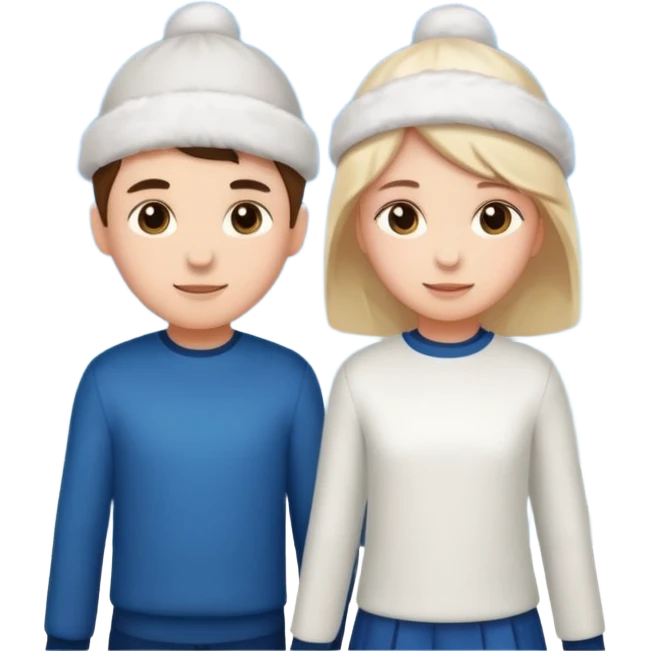 ১৬ডিসেম্বর উপলক্ষে শুভেচ্ছা । A banner is standing with a boy on one side and a girl on the other. emoji