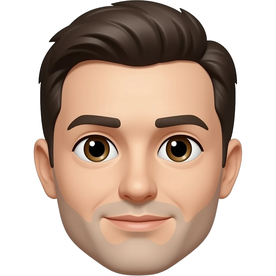 This emoji: 😳 but in the middle he is pressed emoji