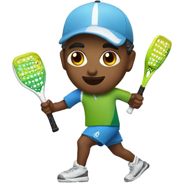 Pickleball player emoji
