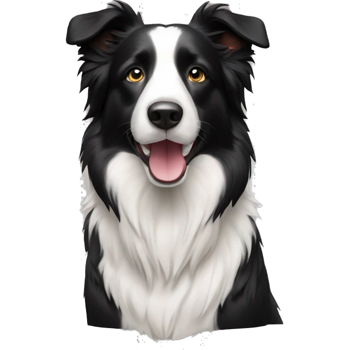 Border Collie Dog Breed Full Body emoji