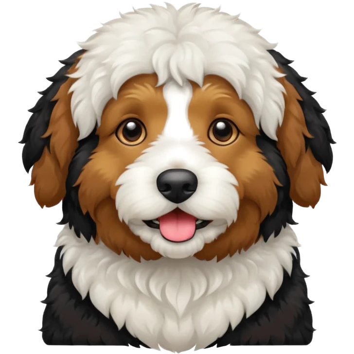 Bernedoodle emoji