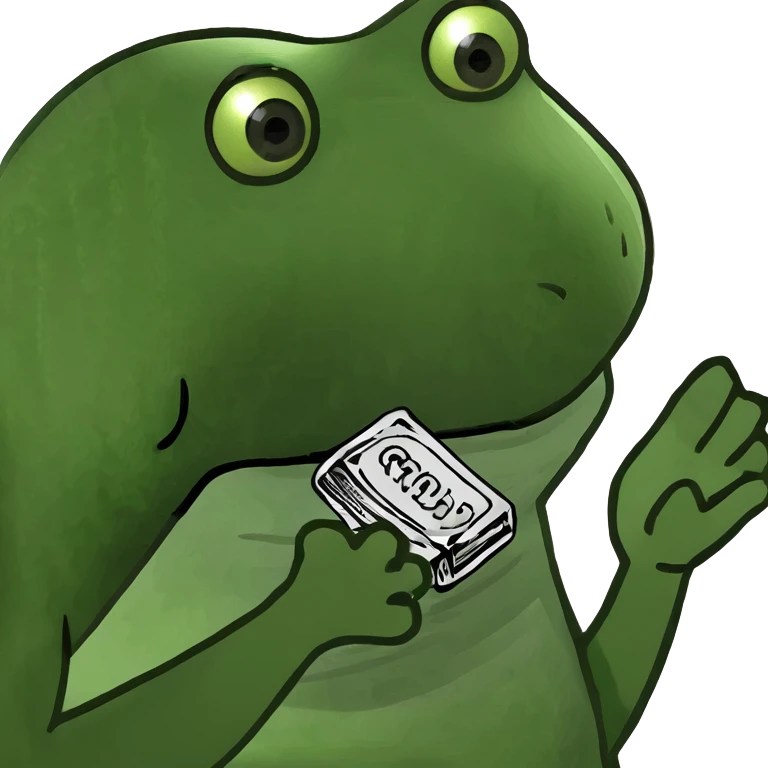Emoji with begging eyes and hand held out asking for money emoji