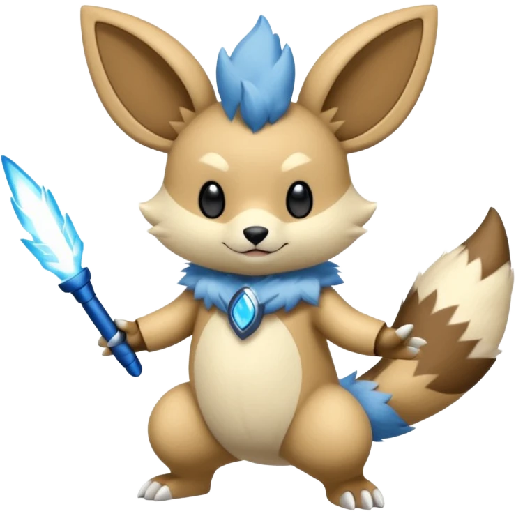Teddiursa-Minccino-Zeraora-fusion  emoji