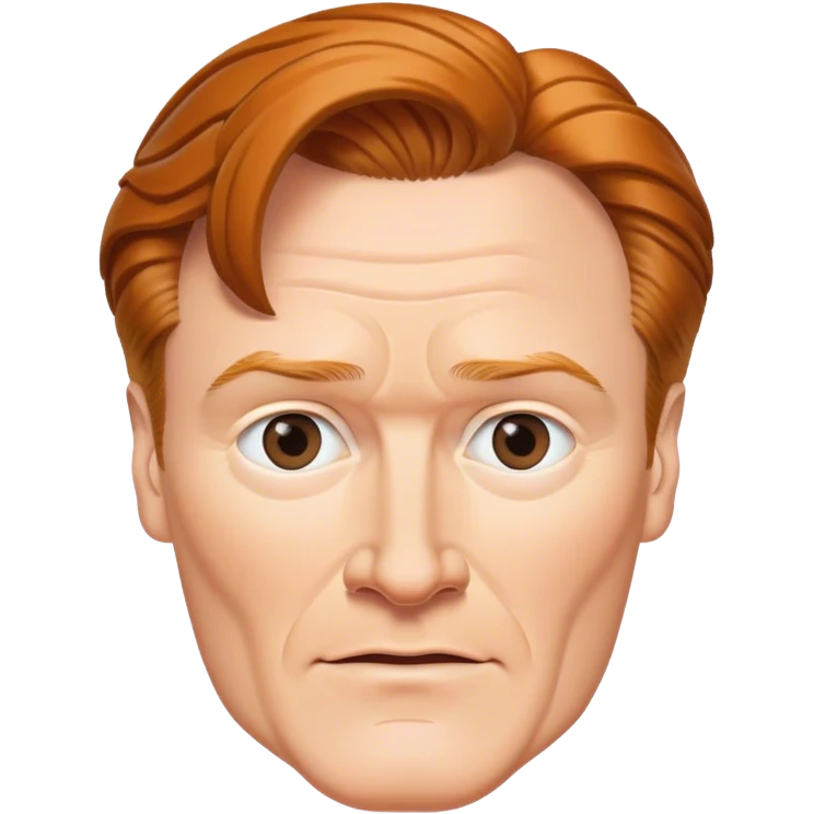 conan o'brien face emoji