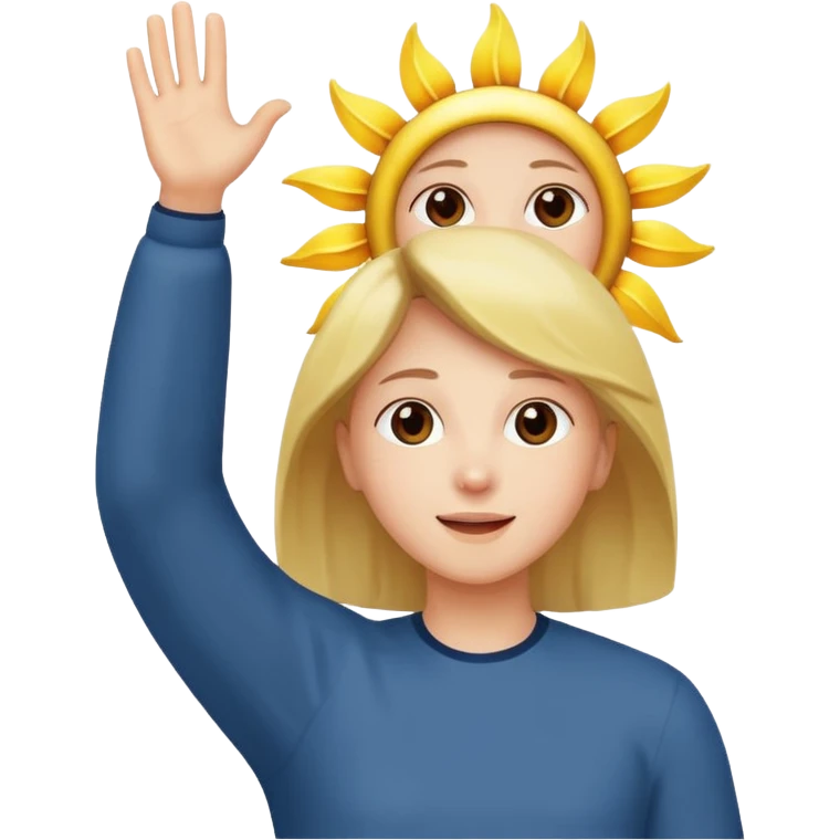praise the sun emoji