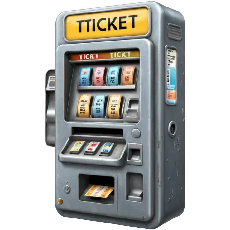 vending ticket machine emoji