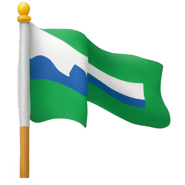 Erstelle mir die yezidische Flagge  emoji