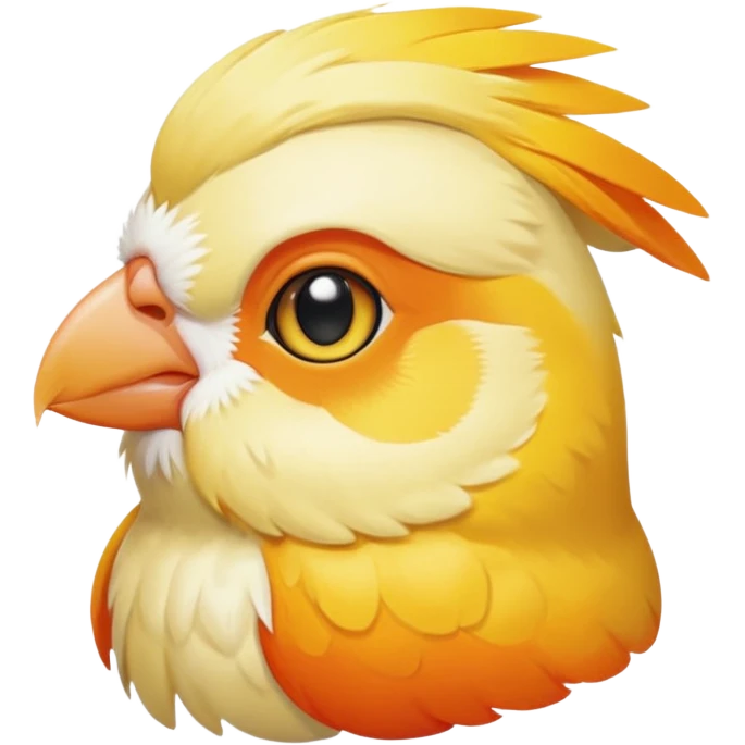 عروس هلندی لیمویی رنگ  emoji