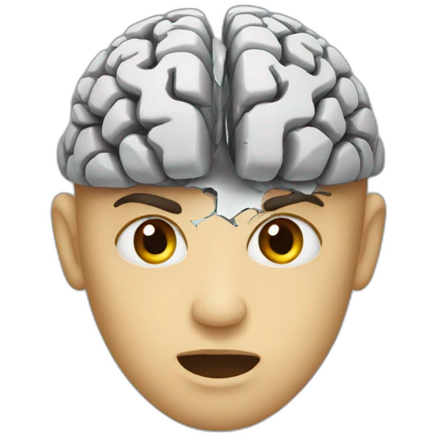 Damaged Brain  emoji