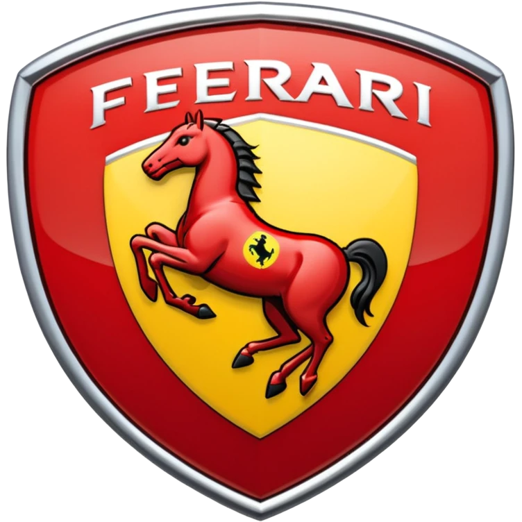 Scuderia ferrari logo emoji