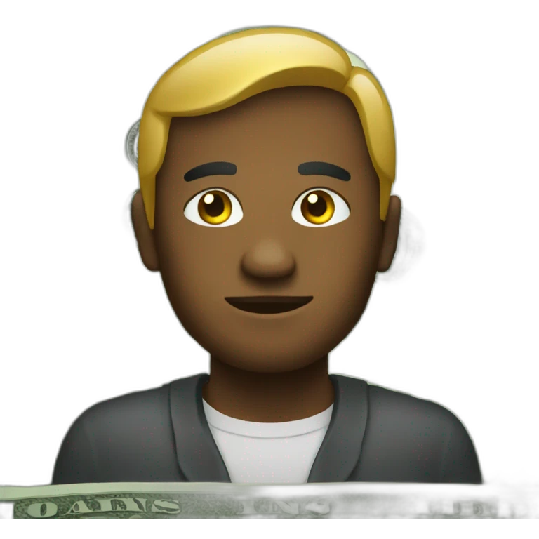 100 dollars emoji