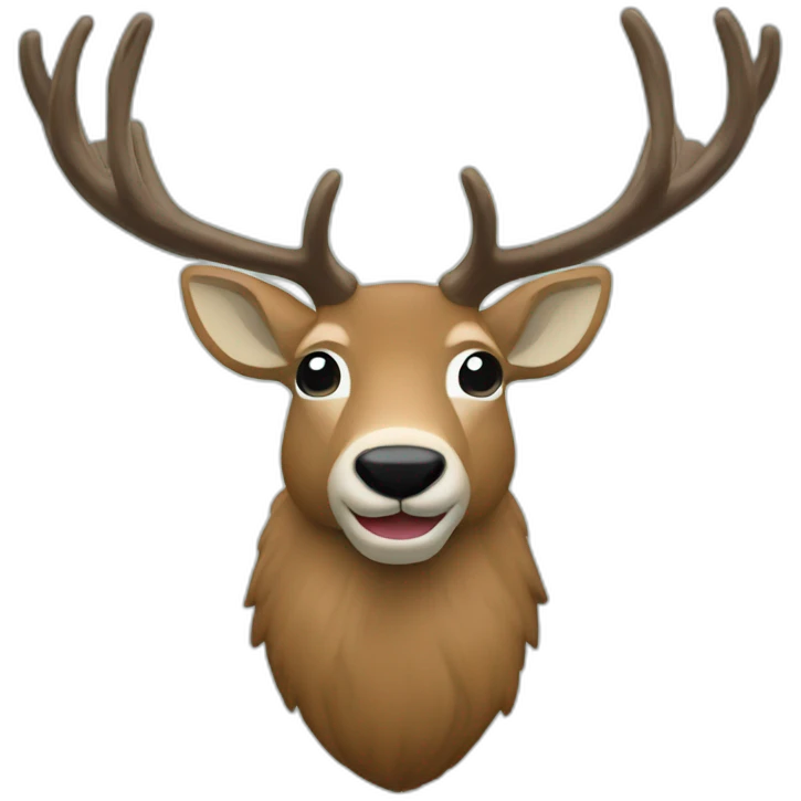 Milwaukee Bucks Reindeer emoji