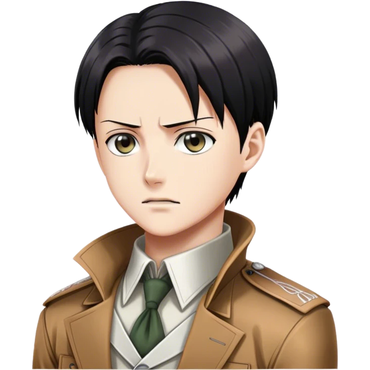 Levi ackerman from attack on titan emoji
