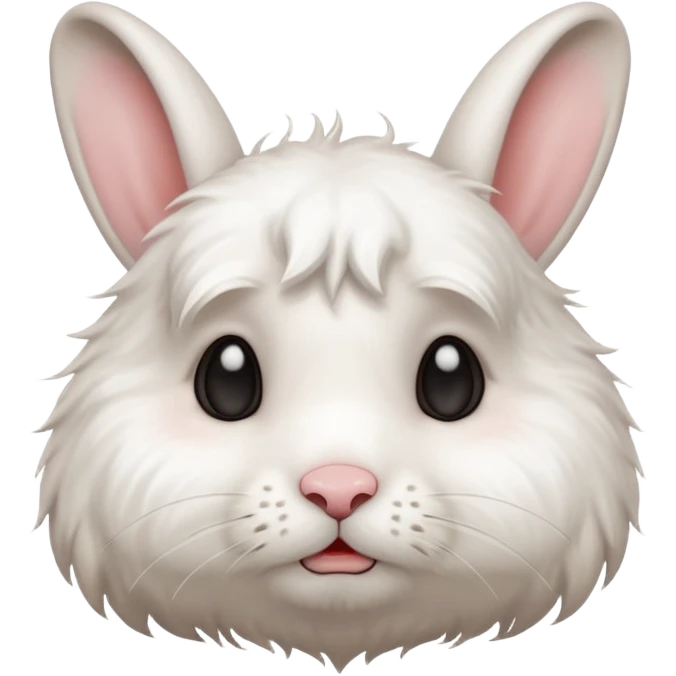 White rabbit sad crying emoji  emoji