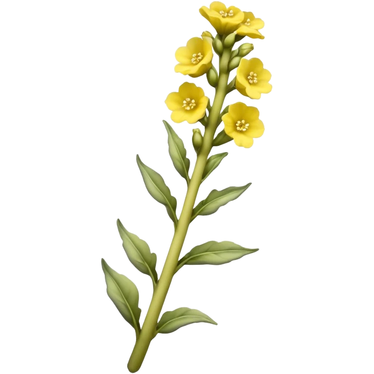 mullein flower emoji