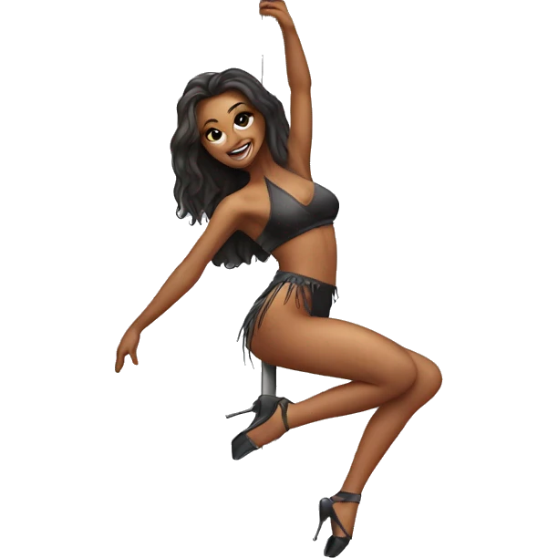 pole dancer emoji