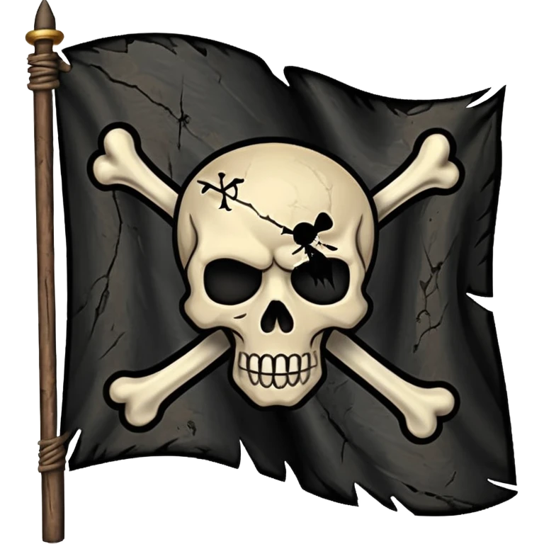 pirates flag hosting emoji