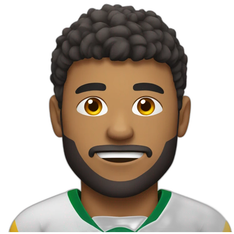 Rugby player emoji