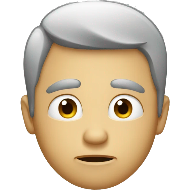 a man crying because he got cheated on emoji