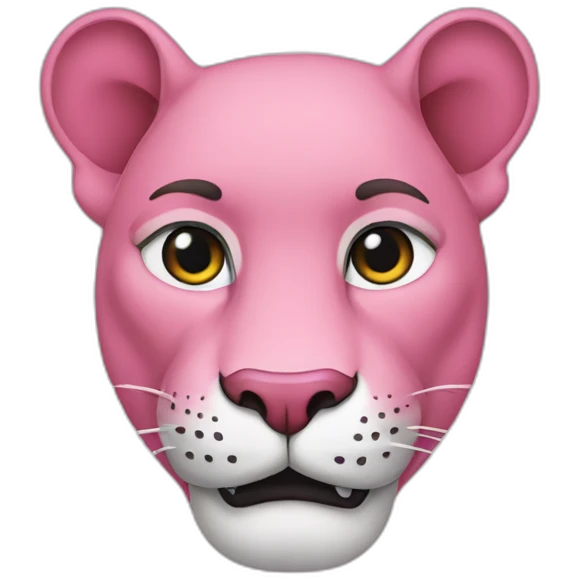 the pink panther emoji