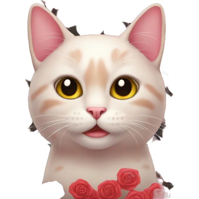 ROSE CAT emoji