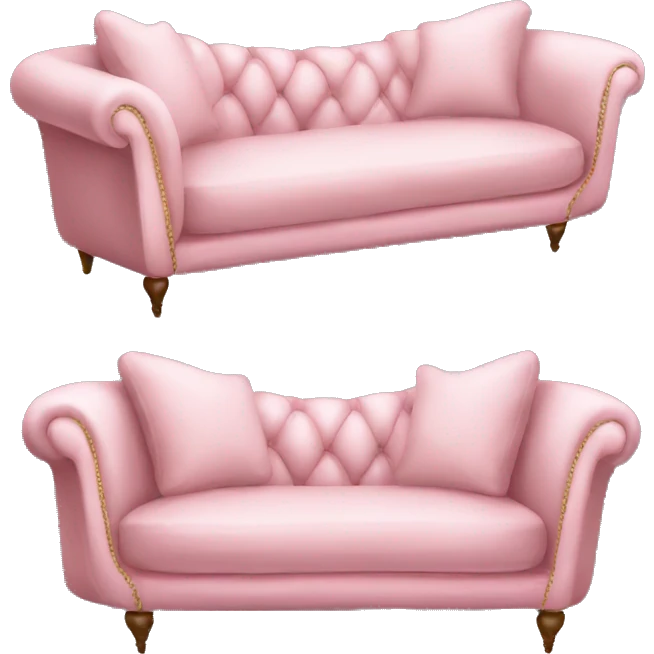 Coquette sofa emoji