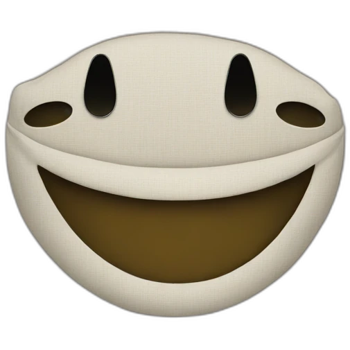Fabric smile emoji