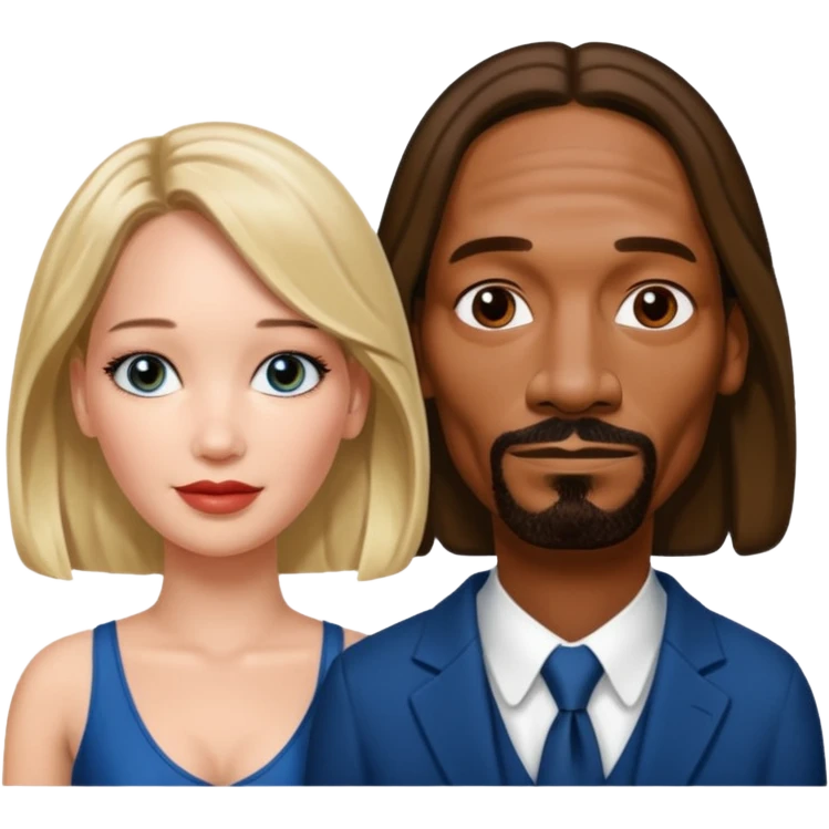  snoop dogg and Jennifer Lawrence  emoji