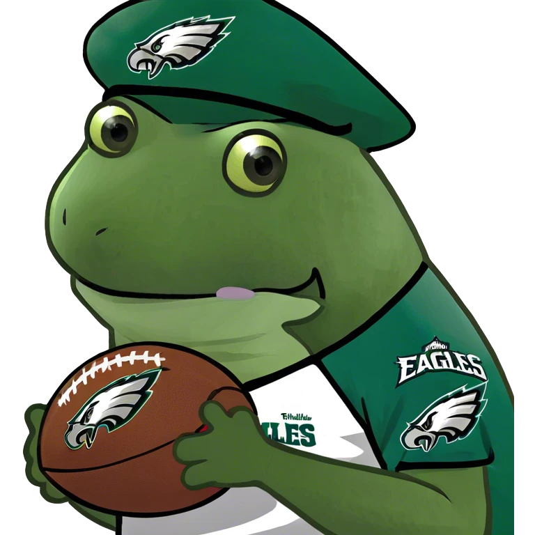 Philadelphia Eagles fan emoji