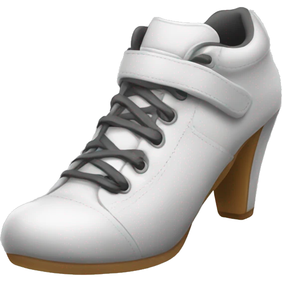 shoes with nów emoji
