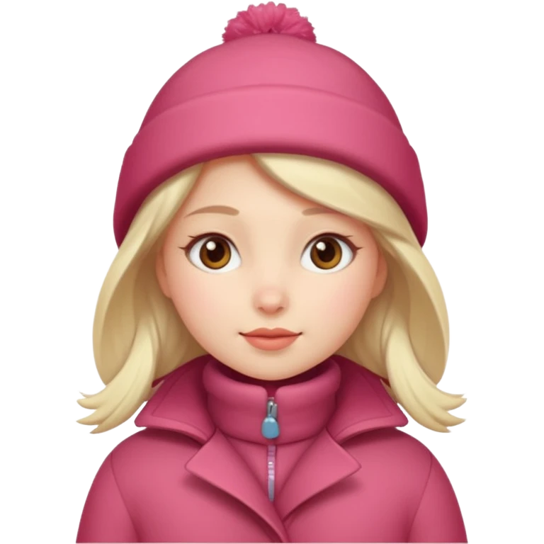 winter girl emoji
