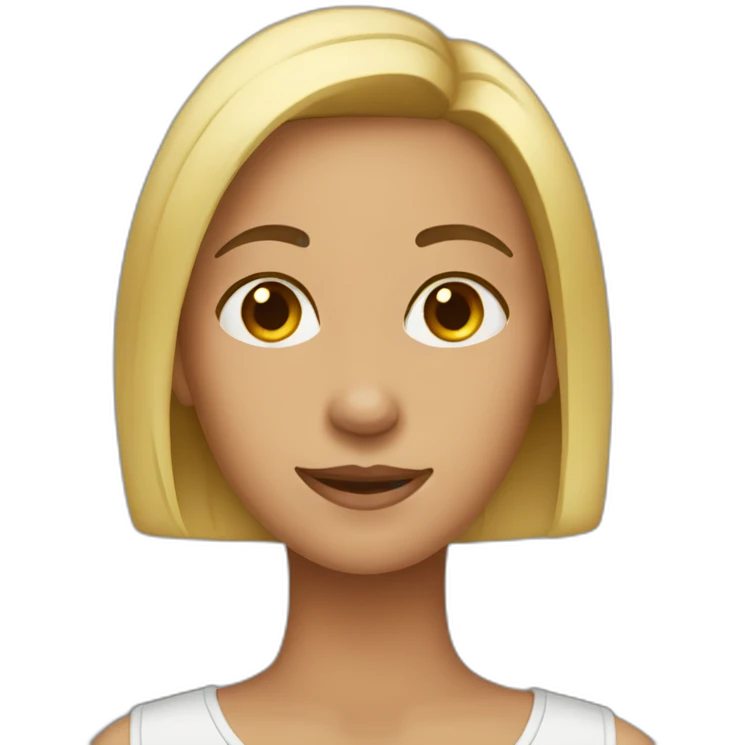 clothless woman emoji